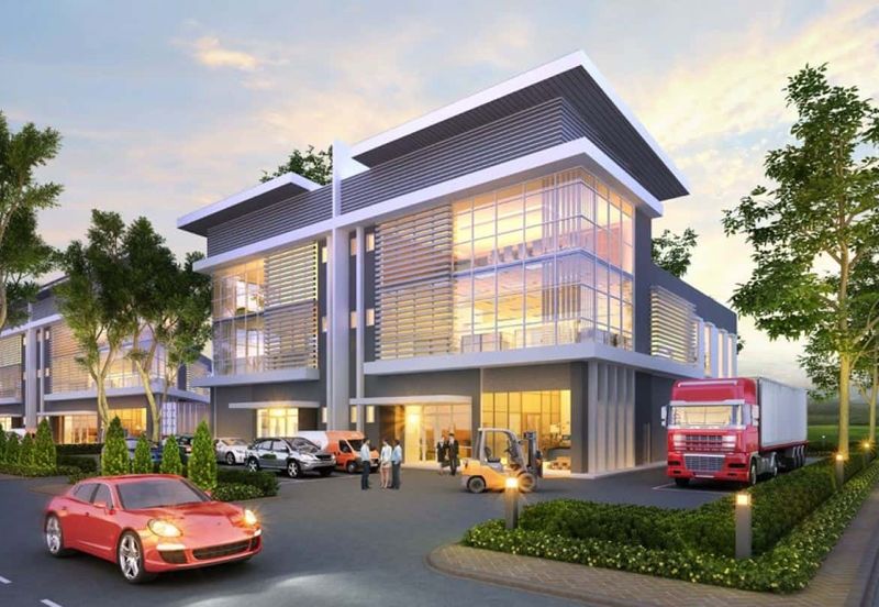 [NEW PROJECT] FREEHOLD 3storey Semi Detached Factory @ DIP Phase1 Pre-Launch @ Puchong South Industrial Park for Sale!!