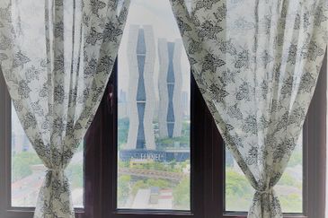 Corner unit Excellent view Rafflesia Condominium Sentul