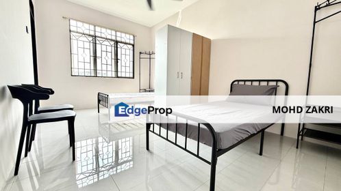 SINGLE SHARING ROOM for RENT SHORT LONG TERM, Selangor, Bandar Sunway