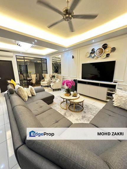 RENOVATED EXTENDED Taman Idaman Putra Bukit Rahman Putra Sungai Buloh For Sale, Selangor, Sungai Buloh