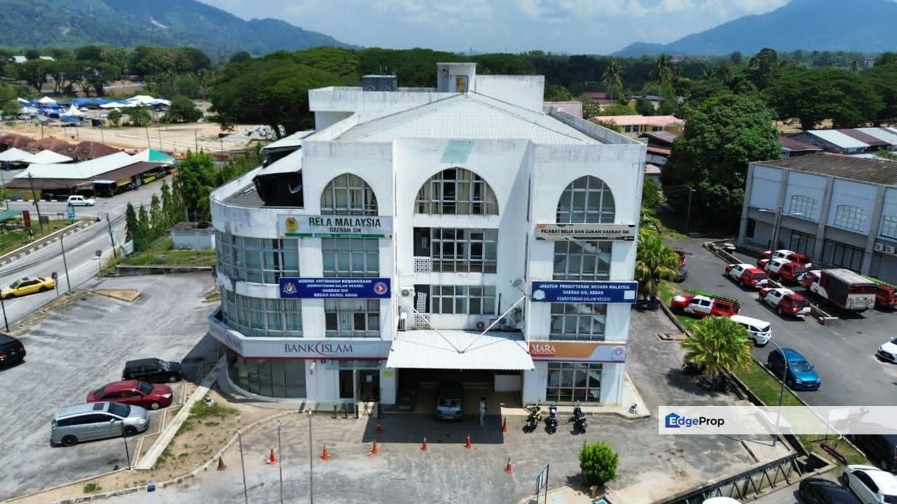 STRATEGIC INVESTMENT OPPORTUNITY IN Sik – COMMERCIAL OFFICE BUILDING, Kedah, Sik