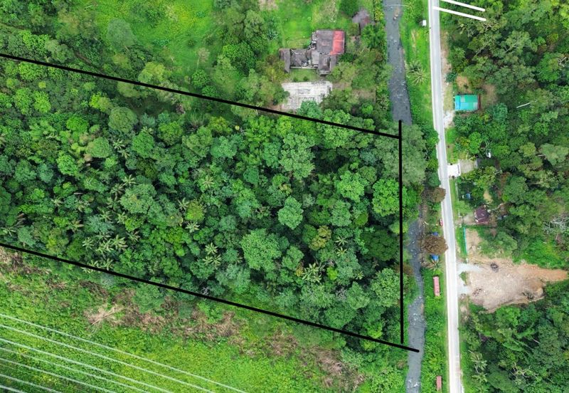 Tanah Tepi Sungai Untuk Dijual Di Lubok Manggis Hulu Langat Tepi Jalan Utama!