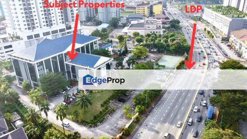 Prime Location of 3.39 Acre Commercial With 6 Storey Building Beside LDP Highway at Kelana Jaya , Selangor, Selangor, Petaling Jaya