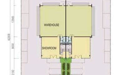 2.5 STOREY SEMI DETACH FACTORY WAREHOUSE 