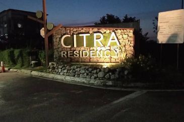 Ground Floor Citra Residency 