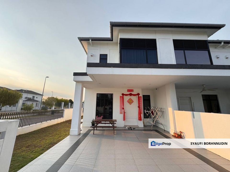 [END LOT] Double Storey Terrace Eco Grandeur Graham Garden, Selangor, Bandar Puncak Alam