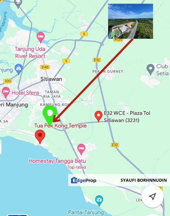[BELOW MARKET] Tanah 1.66 Ekar Stesen Minyak dan Mini R&R Sitiawan @ Pasir Panjang, Perak, Perak, Manjung