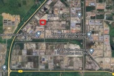 [CORNER LOT] Land with Warehouse in Chukai Teluk Kalong @ Kemaman, Terengganu