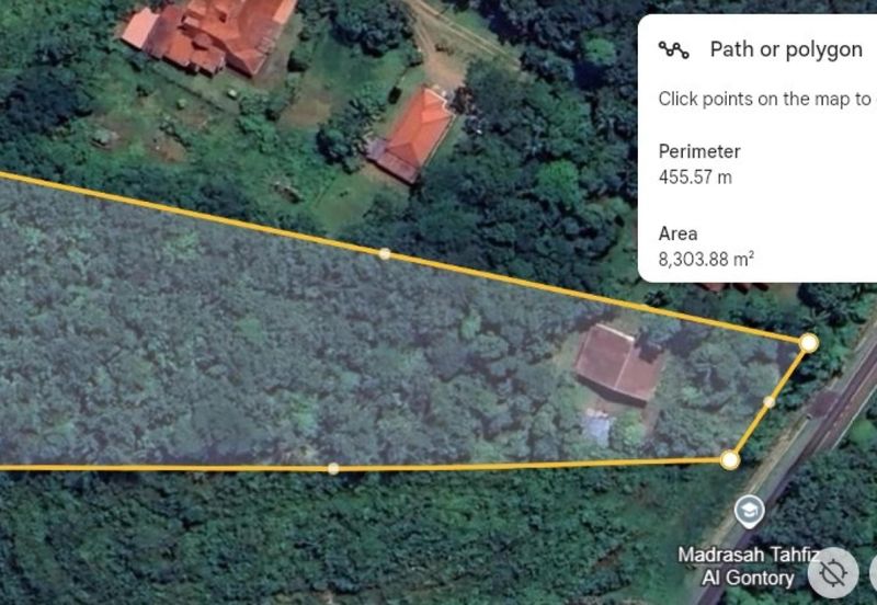 Tanah Untuk Dijual Kampung Bongek, Rembau Negeri Sembilan (Pertanian Status Kediaman)