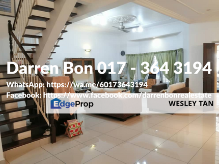 Double Storey House For Sale In Bukit Beruang, Melaka, Melaka Tengah