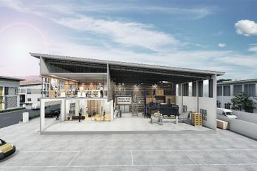 Ayer Keroh Industrial Park Brand New Semi-D Factory near Ozana