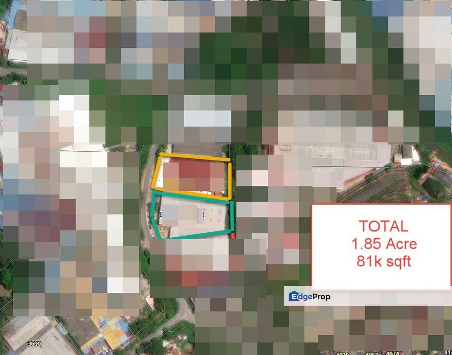 Bukit Rambai Factory Warehouse 1.85 Acre For Rent, Melaka, Bukit Rambai