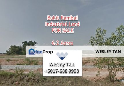 Bukit Rambai 6 Acres Industrial Land for Sale, Melaka, Bukit Rambai