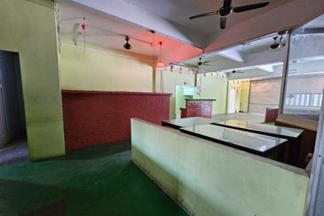 For Sale Double Storey Shop with Basement (Corner Lot)