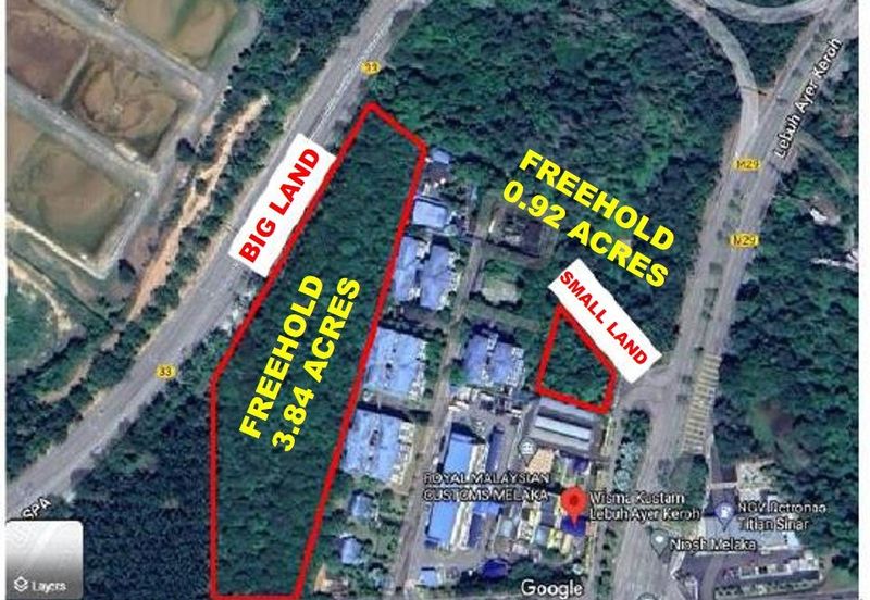 Land For Sale (0.92cre) @ Beside Spa Highway Melaka 