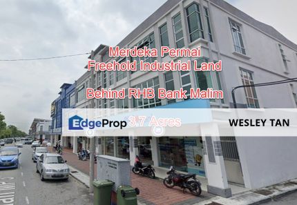 Merdeka Permai Industrial Land For Sale, Melaka, Batu Berendam