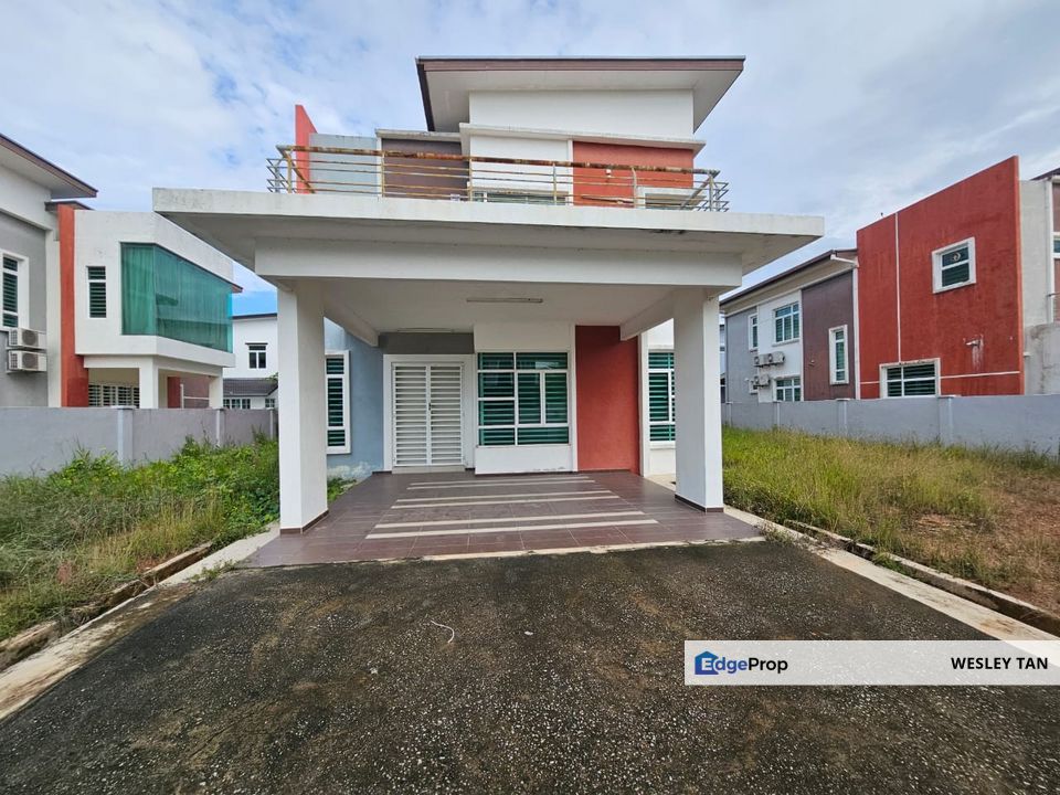 Below Bank Value Paya Rumput 2 Storey 60x90 2 Storey Bungalow Freehold 24/7 gated guarded for sale, Melaka, Cheng