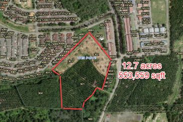 Bemban Freehold Agriculture Land With Access Road