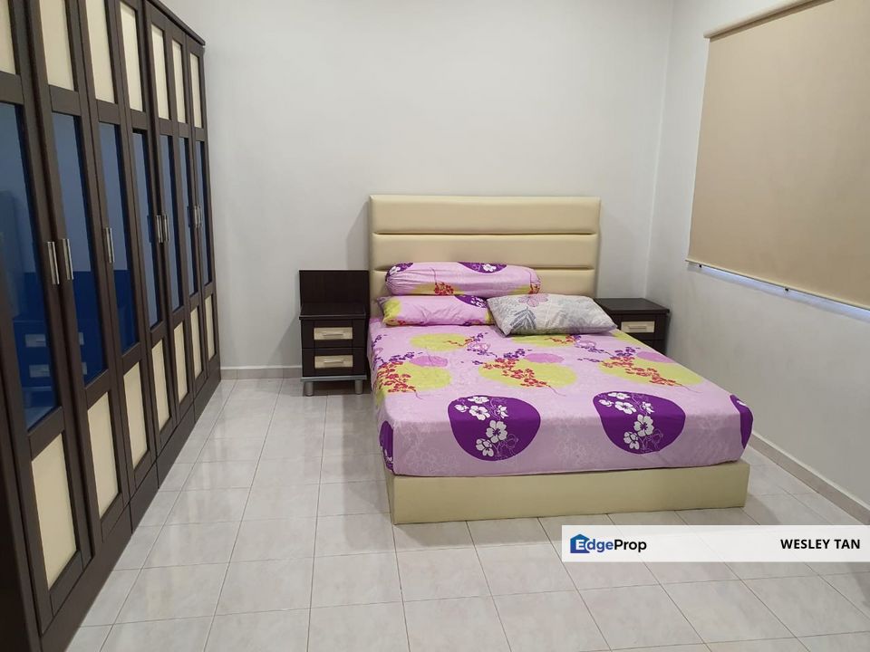 Super Value Furnished 1.5 Storey Upper Townhouse Freehold Non Bumi 3rooms Non Bumi, Melaka, Cheng