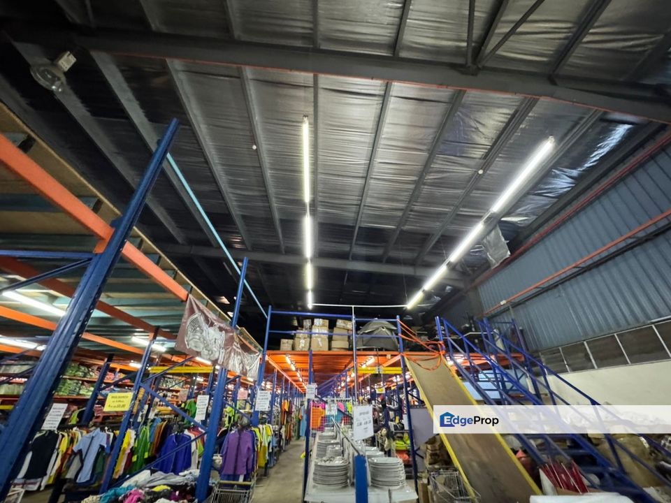 Krubong Single Storey Factory Warehouse For Rent, Melaka, Krubong