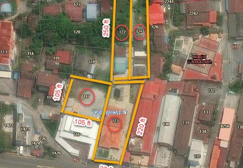 Ujong Pasir Freehold Main Road Facing Land For Sale