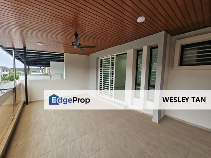 One Krubong 2 Storey Terrace Partial Fitted Gated & Guarded For Rent, Melaka, Krubong