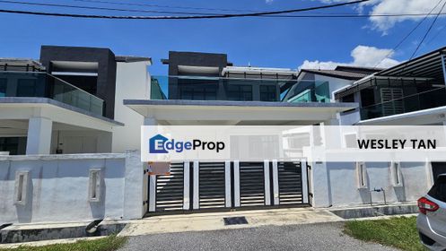 Desa Bertam Extra Large 2 Stry Semi D 40x94 Extra Privacy Freehold 4Rooms Non Bumi FOR SALE, Melaka, Melaka Tengah