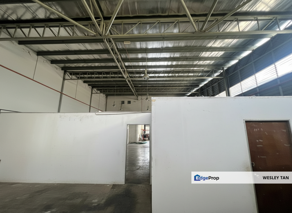 Krubong Industry Area 1.5 Semi D 8,400sf Covered Factory 60 x 140 Rent, Melaka, Krubong