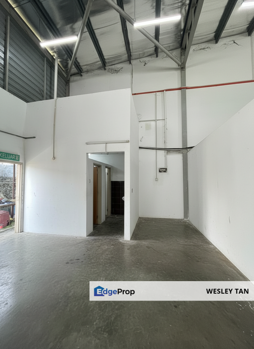 Krubong Industry Area 1.5 Semi D 8,400sf Covered Factory 60 x 140 Rent, Melaka, Krubong