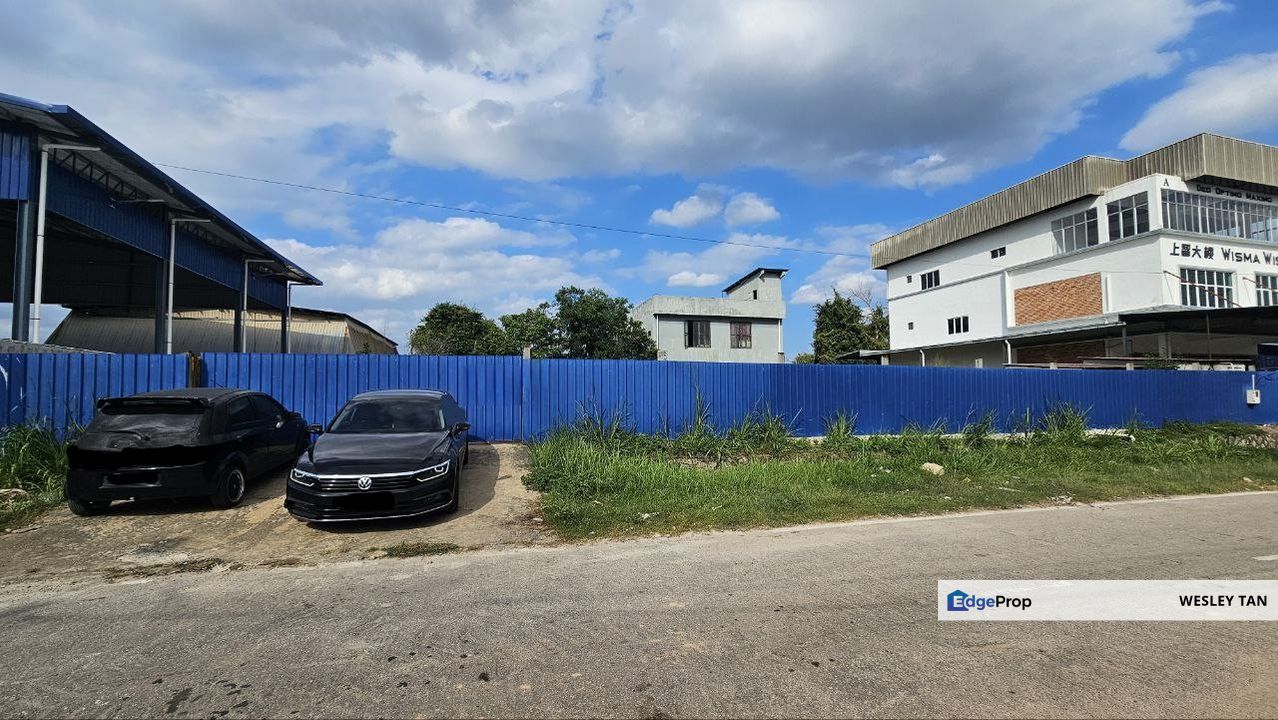 Perindustrian Krubong 10,807sqft Industrial Vacant Land 3mins to Lebuh SPA Main Road Melaka, Melaka, Krubong