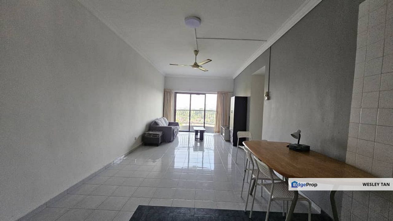 Klebang 3rooms Condo 5mins to Town Fully Furnished City View 1 parking, Melaka, Klebang