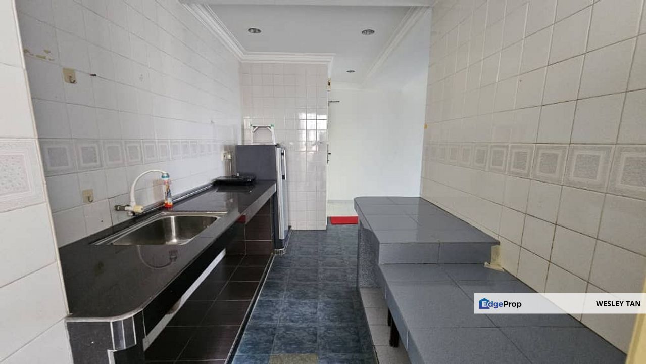 Klebang 3rooms Condo 5mins to Town Fully Furnished City View 1 parking, Melaka, Klebang