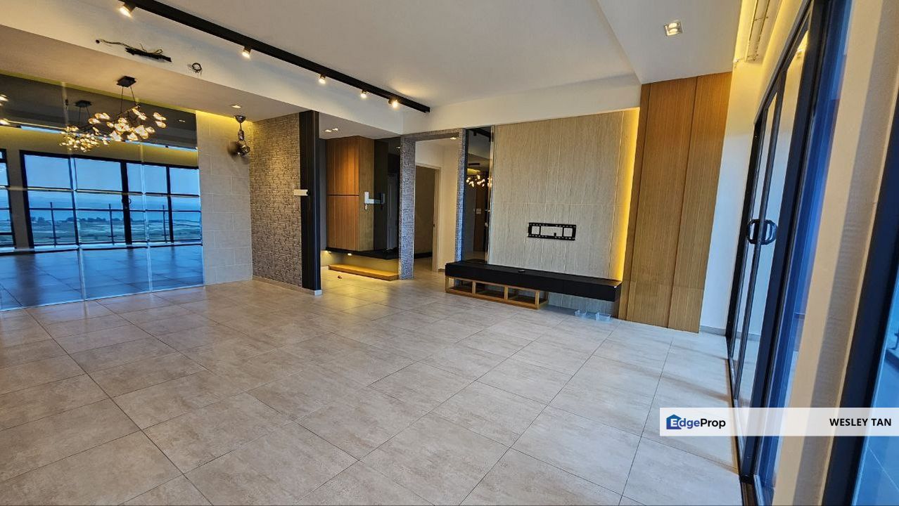 Atlantis Kota 3 Rooms 3 Baths Fully Fitted Encore Seaview 3 parking Mid high floor , Melaka, Melaka Tengah