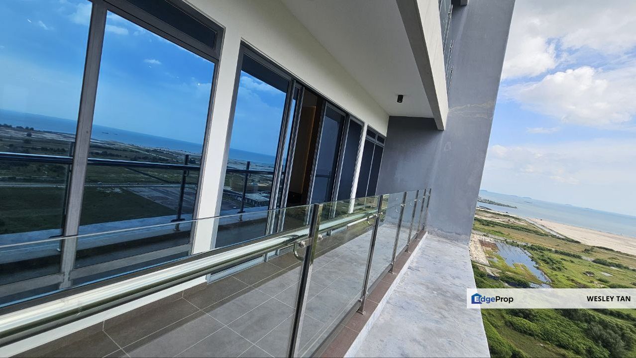 Atlantis Kota 3 Rooms 3 Baths Fully Fitted Encore Seaview 3 parking Mid high floor , Melaka, Melaka Tengah