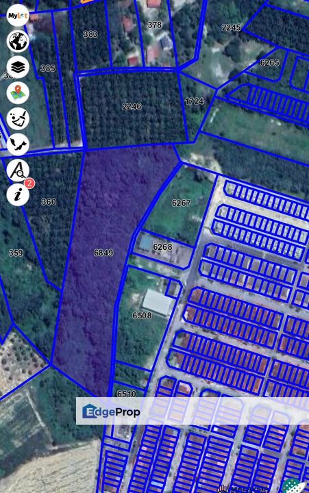 Serkam Freehold Vacant Land 5.34 acres beside Taman Serkam Ria For Sale, Melaka, 