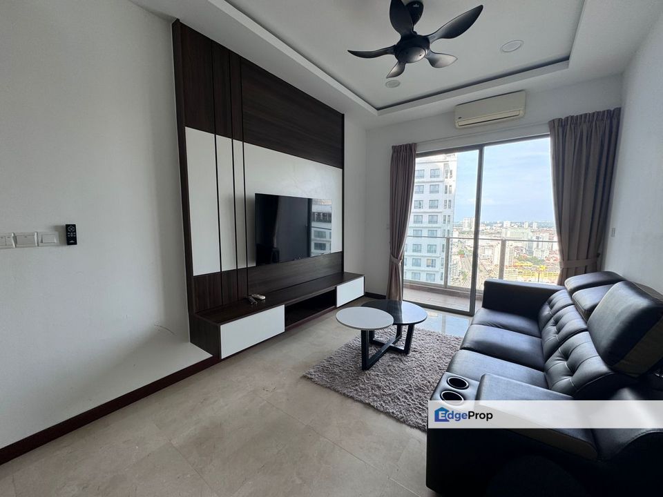 Silverscape 2 bed 2 bath high floor city view for rent, Melaka, Melaka Tengah