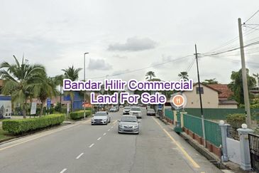 Bandar Hilir Freehold Commercial Land Facing Main Road