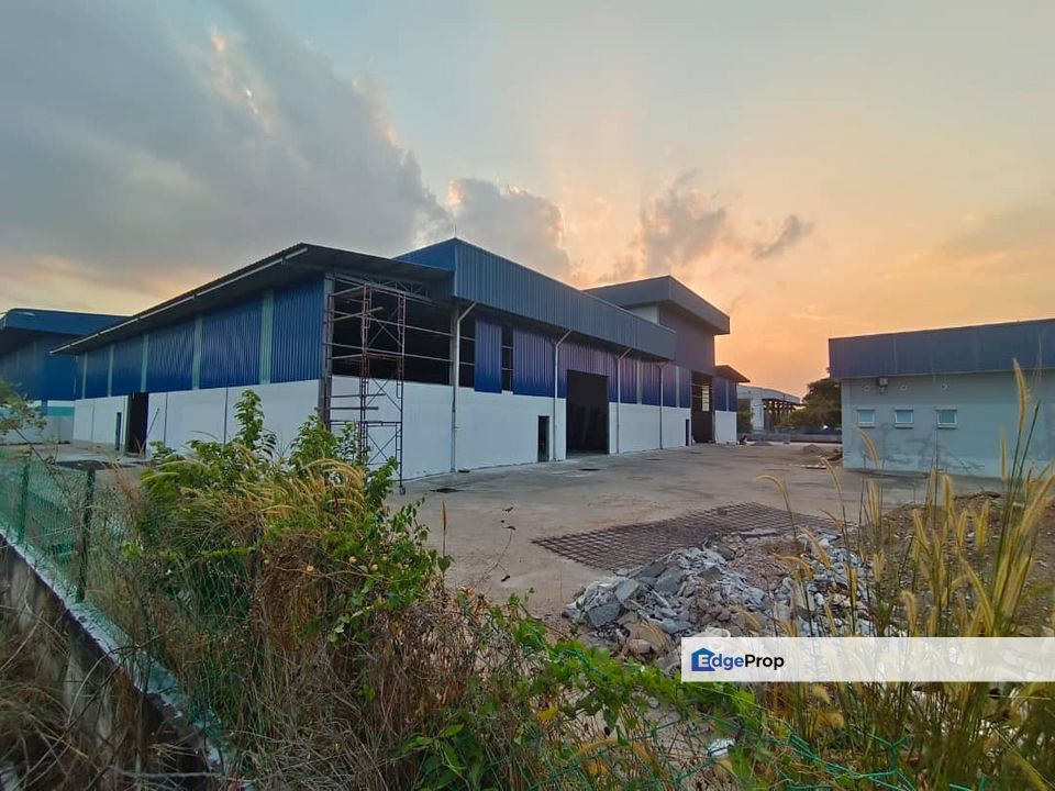 Krubong Factory Warehouse with Land For Rent, Melaka, Krubong