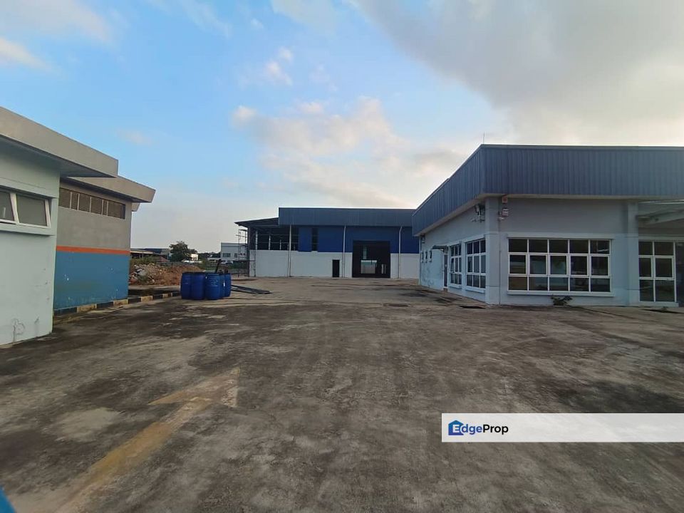 Krubong Factory Warehouse with Land For Rent, Melaka, Krubong