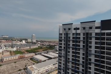 Admiral Residence high floor located in Melaka town area for sale