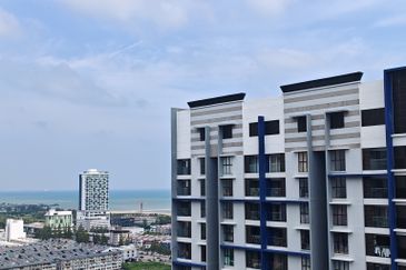 Admiral Residence High floor in Melaka town area for sale