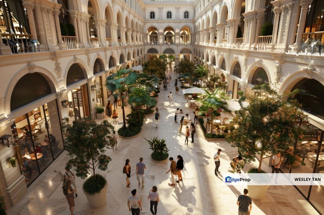 Kota New Commercial Zone 2 Storey Alfresco Pedestrian Walkway Concept, Melaka, Melaka Tengah