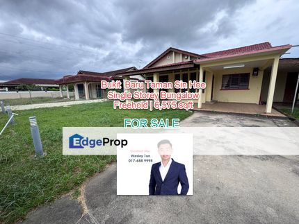 Bukit Baru Taman Sin Hoe Freehold Single Storey bungalow For Sale, Melaka, Melaka Tengah