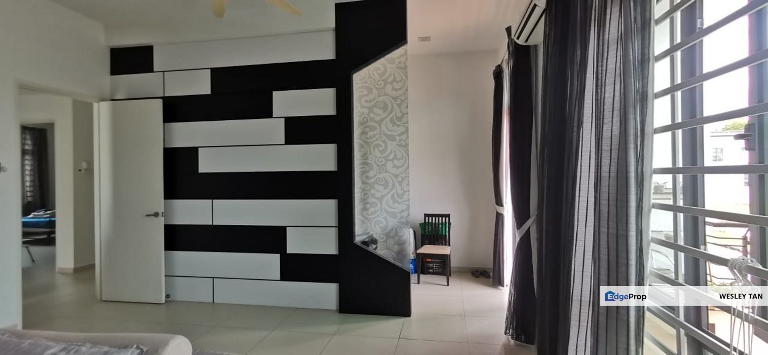 Vista Kirana 2 Storey Semi D Furnished Below Value Gated Guard 3789sf, Melaka, Ayer Keroh