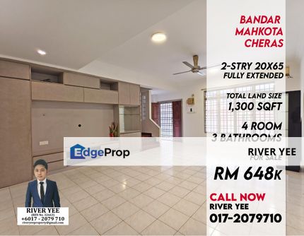 Bandar Mahkota Cheras BMC 20x65 Renovated Kitchen Extended, Selangor, Cheras