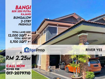 Bandar Seri Putra Bangi Kajang Bungalow Land with 12, Selangor, Bangi