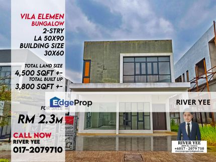 Shah Alam Seksyen 13 Vila Elemen Brand New Bungalow Next to Kelab Golf, Selangor, Shah Alam