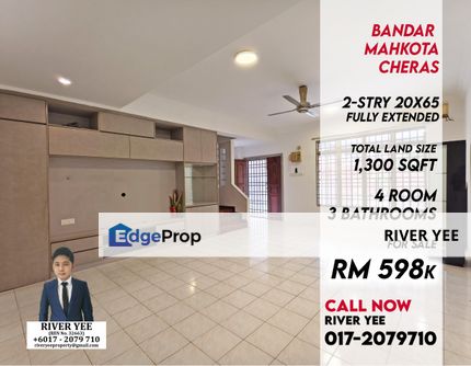 Bandar Mahkota Cheras BMC 20x65 Renovated Kitchen Extended, Selangor, Cheras