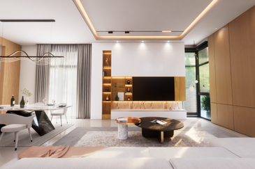 Puchong South Meranti Garden 3 Storey Semi D Brand New 35x90 with Built Up 4,327 sqft, Private Lift, Individual Title, 