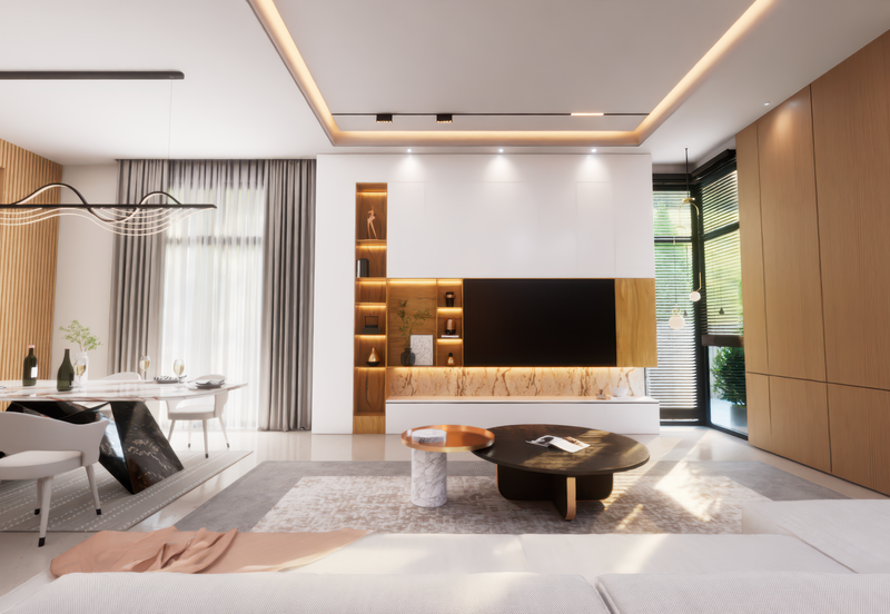 Puchong South Meranti Garden 3 Storey Semi D Brand New 35x90 with Built Up 4,327 sqft, Private Lift, Individual Title, 